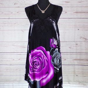 Floral Print Women's Dress Small/Medium